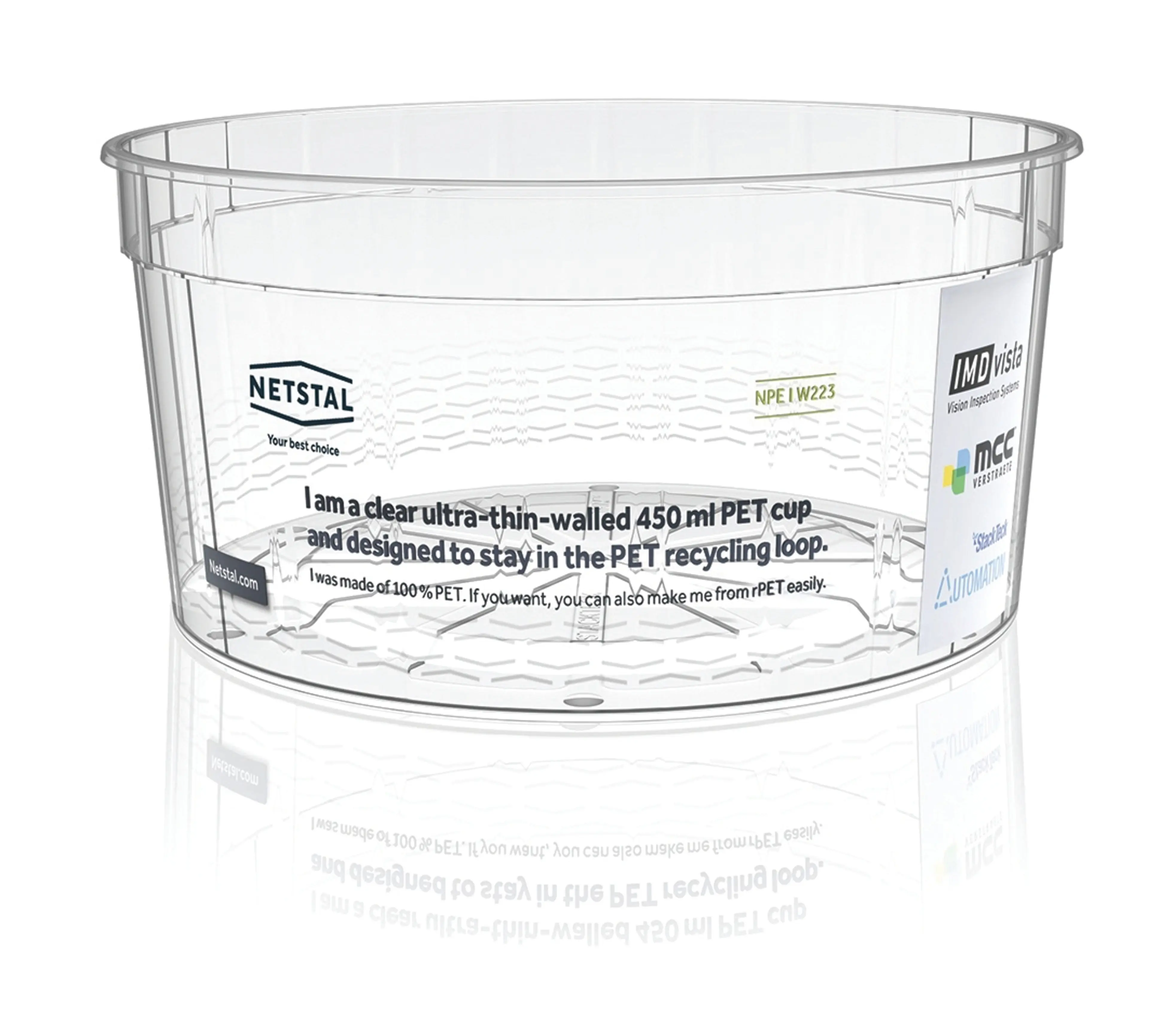 Thin wall tub