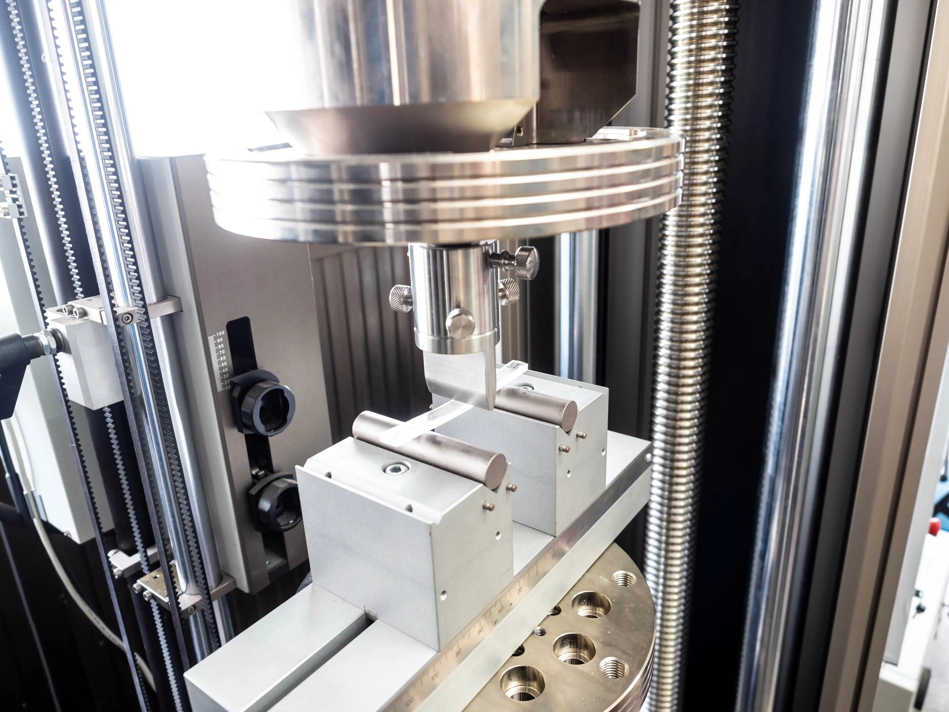 Image of polymer testing machine