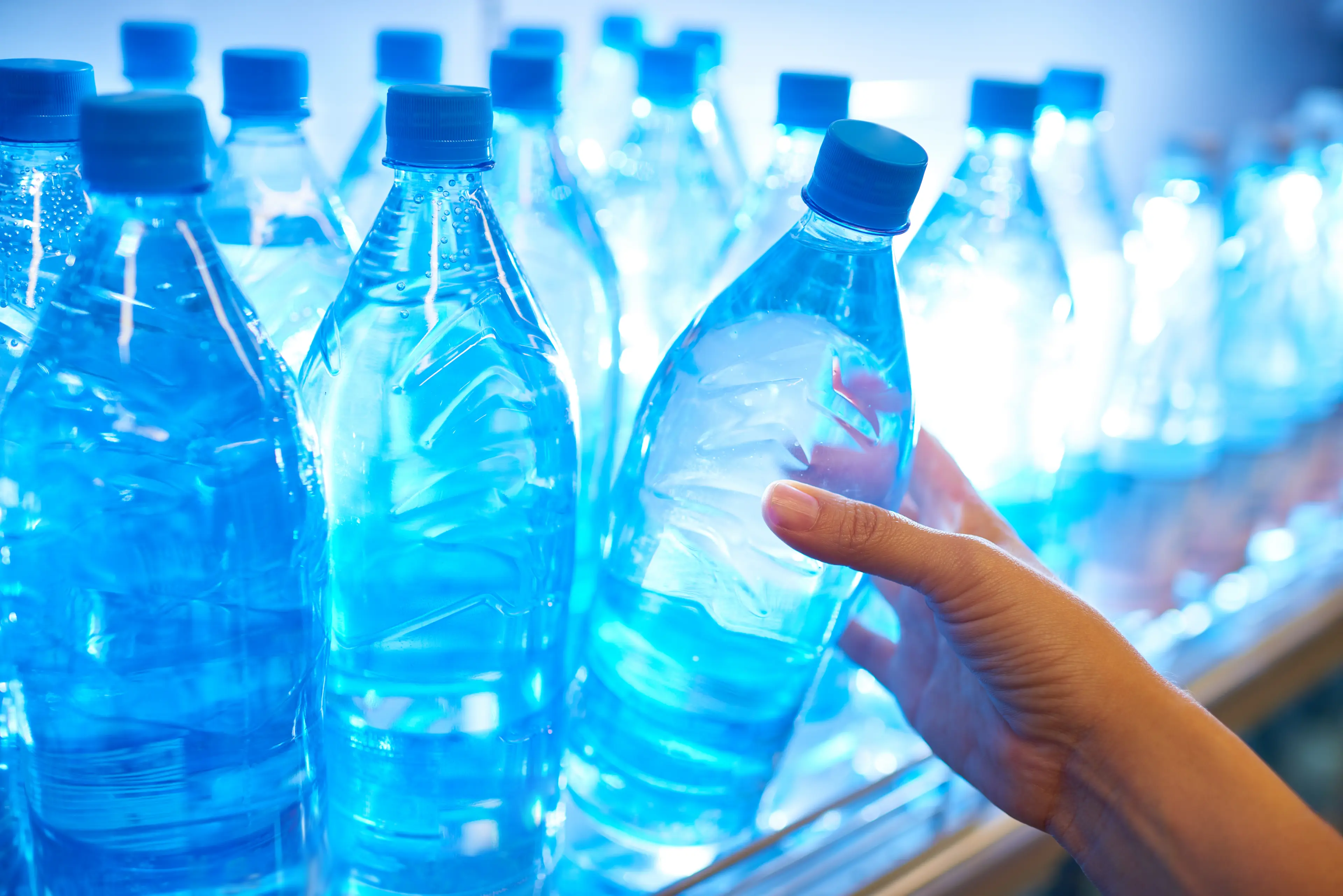 Blow moulded bottles