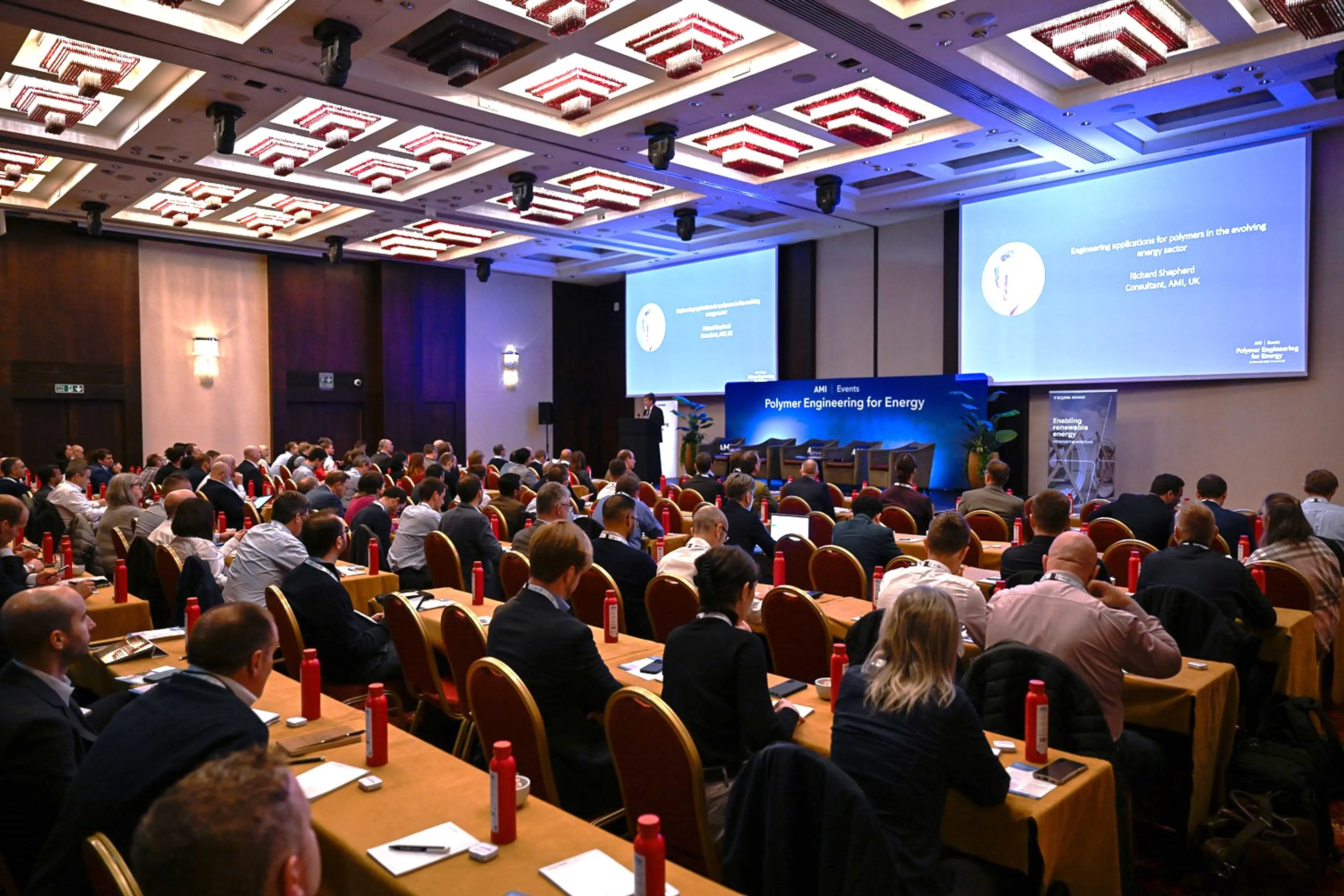 Photo of conference room at an AMI event 2023